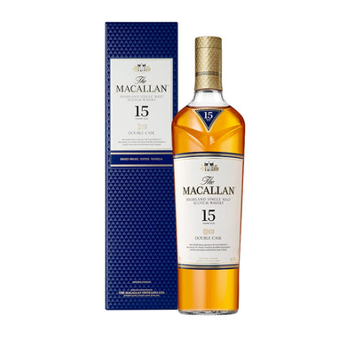 現貨｜The MACALLAN - 麥卡倫 15 Years Old DOUBLE CASK Highland Single Malt Scotch Whisky (700ml)【下單後1-2個工作日內寄出】