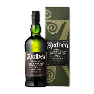 Ardbeg - 10 TEN Years Old Islay Single Malt Scotch Whisky (700ml) [Shipped within about 2-3 working days]
