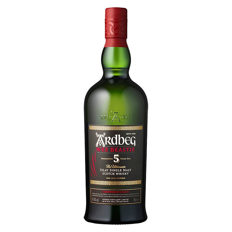 現貨｜Ardbeg - Wee Beastie 5 Years Old Islay Single Malt Scotch Whisky (700ml, No Box)【下單後1-2個工作日內寄出】
