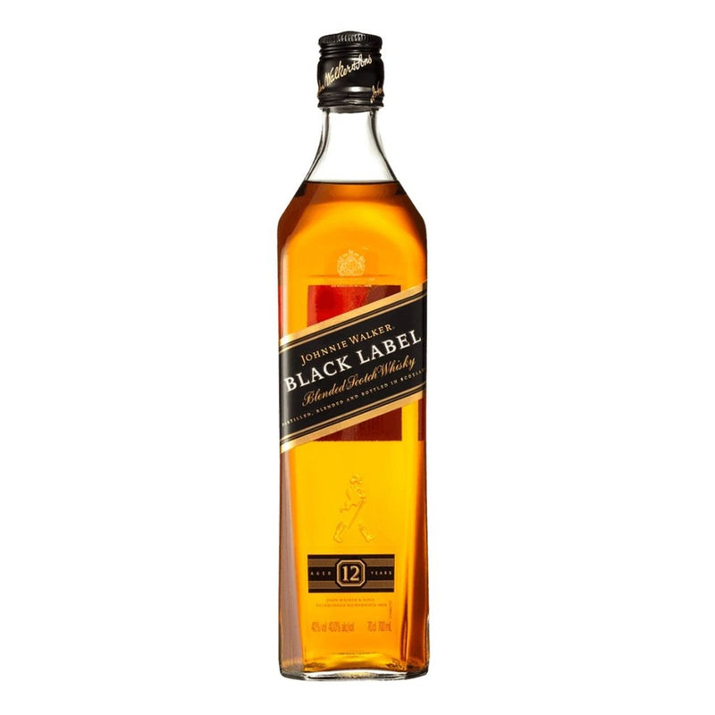 現貨｜Johnnie Walker - Black Label 黑牌 Aged 12 Years Blended Scotch Whisky (700ml, No Box)【約2-3個工作日寄出】
