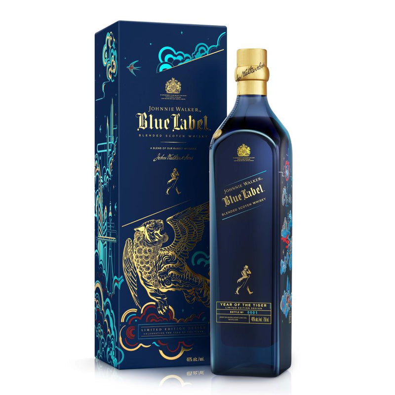 Johnnie Walker - Blue Label Year of the Tiger Limited Edition Hong Kong Licensed (750ml)【Enquire before ordering】
