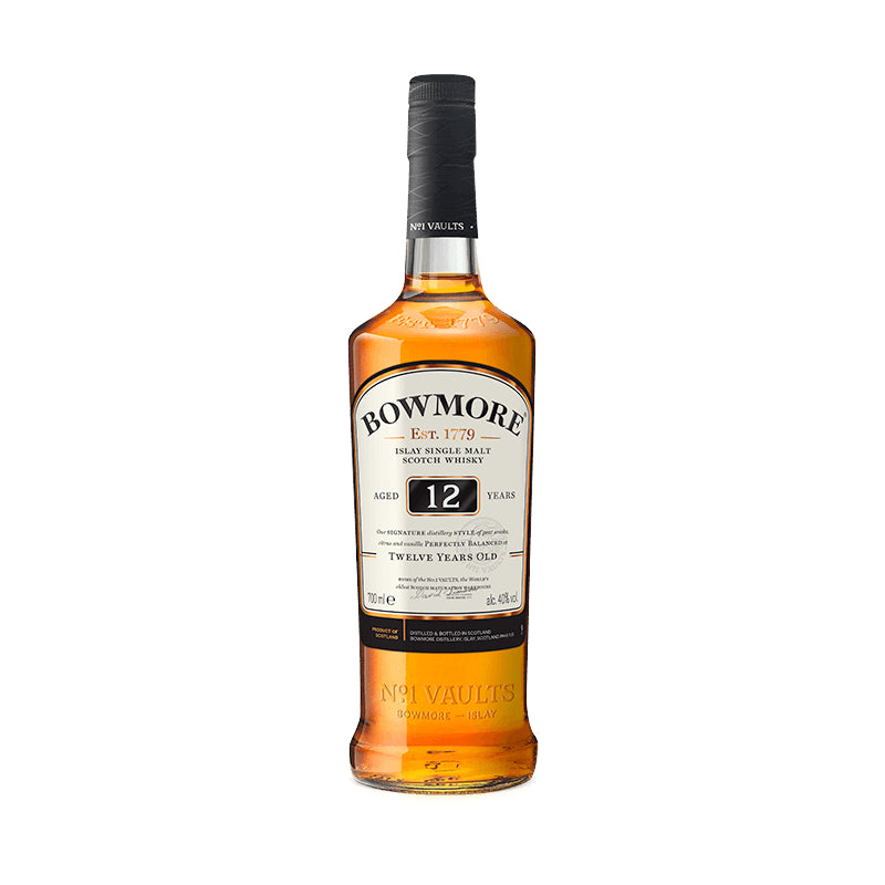 現貨｜BOWMORE - Aged 12 Years Islay Single Malt Whisky (700ml)【約2-3個工作日內寄出】