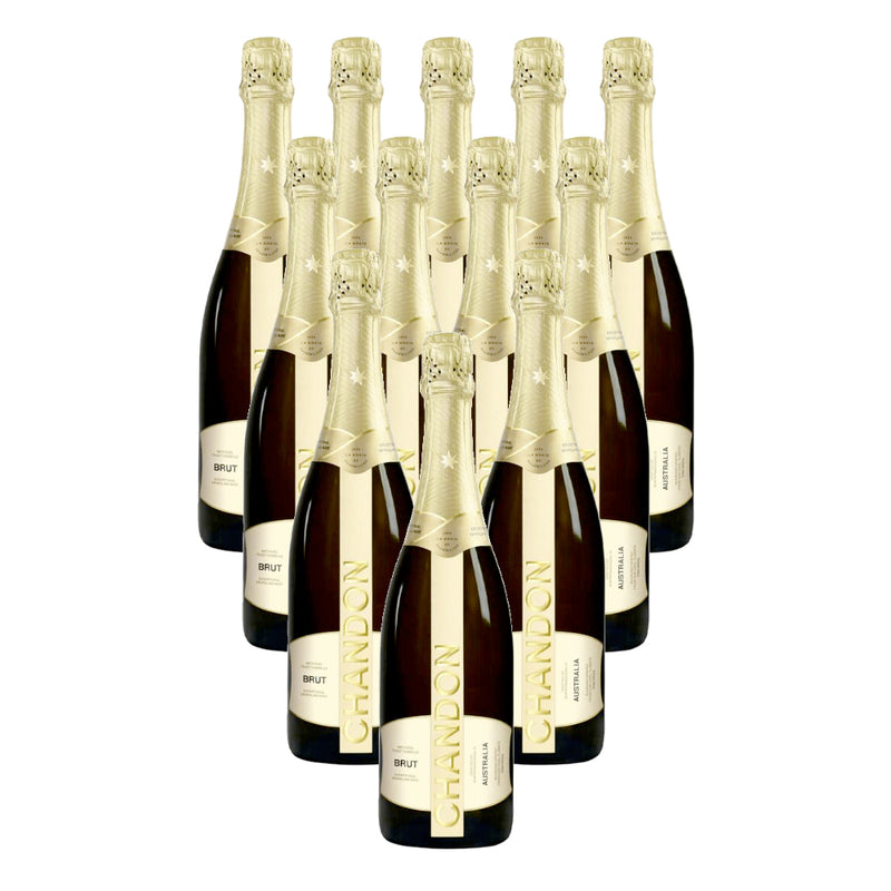 In stock|CHANDON - 12 x BRUT Exceptional Sparkling Wine (750ml)【Original box cash pick-up discount|check before ordering】