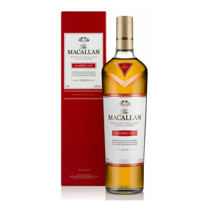 現貨｜The MACALLAN - 麥卡倫 Classic Cut "2022 Release" Highland Single Malt Scotch Whisky (700ml)【下單後1-2個工作日內寄出】