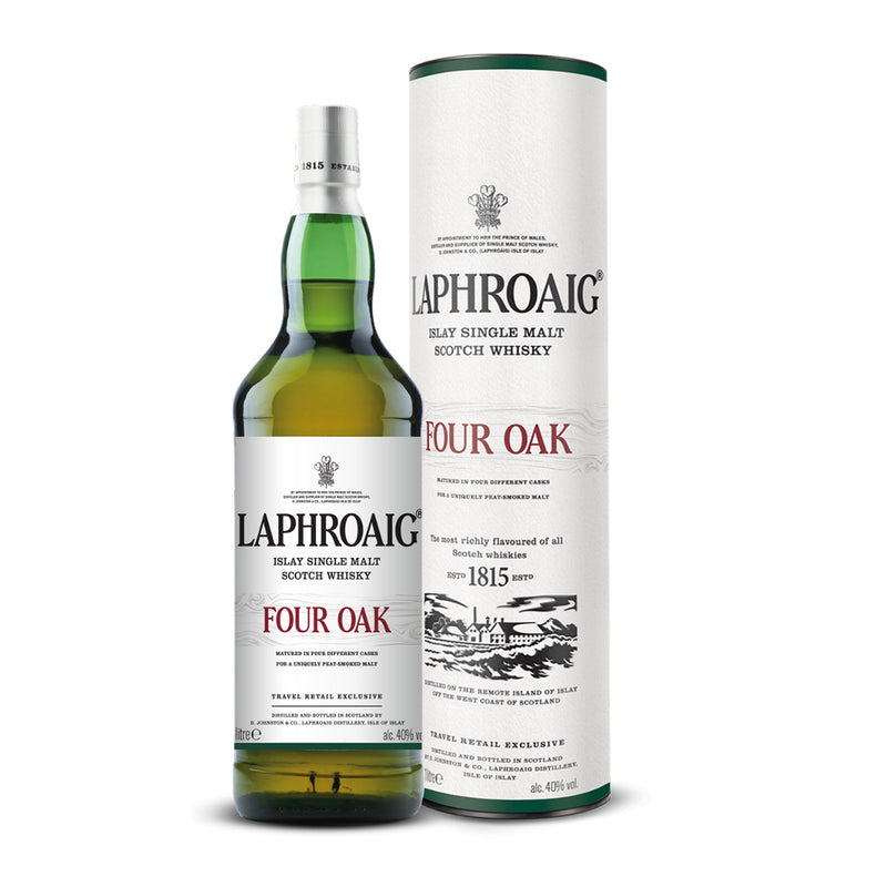 預訂｜LAPHROAIG - FOUR OAK Islay Single Malt Scotch Whisky (1000ml)【約7-14個工作日寄出】
