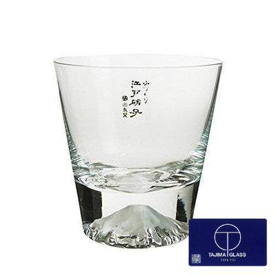 In stock|Tajima Glass - TAJIMA GLASS Mt. Fuji whisky glass 270ml with certificate of authenticity card [about 2-3 business days to ship]