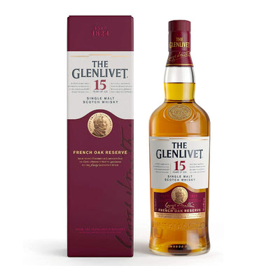 現貨｜The GLENLIVET - 格蘭利威 15 Year of Age Single Malt Scotch Whisky (700ml)【約2-3個工作日內寄出】