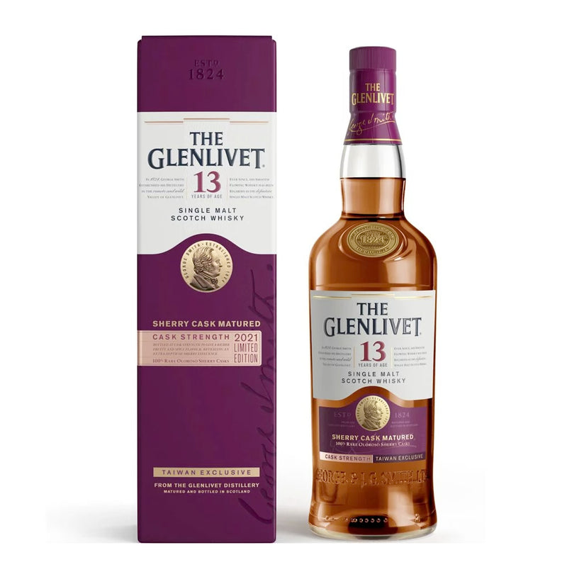 The GLENLIVET - Granliway 13 Years Sherry Cask Matured Cask Strength (700ml) [Shipped within about 2-3 working days]