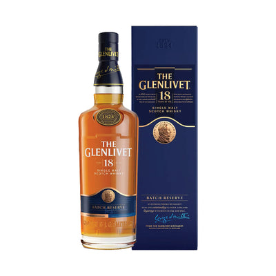 現貨｜The GLENLIVET - 格蘭利威 18 Year of Age Single Malt Scotch Whisky (700ml)【約2-3個工作日內寄出】