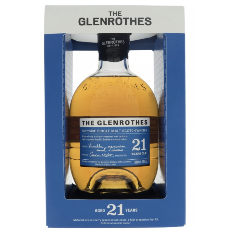 The Glenrothes - 格蘭路思 21 Years Old Speyside Single Malt Scotch Whisky (700ml)【約2-3個工作日內寄出】
