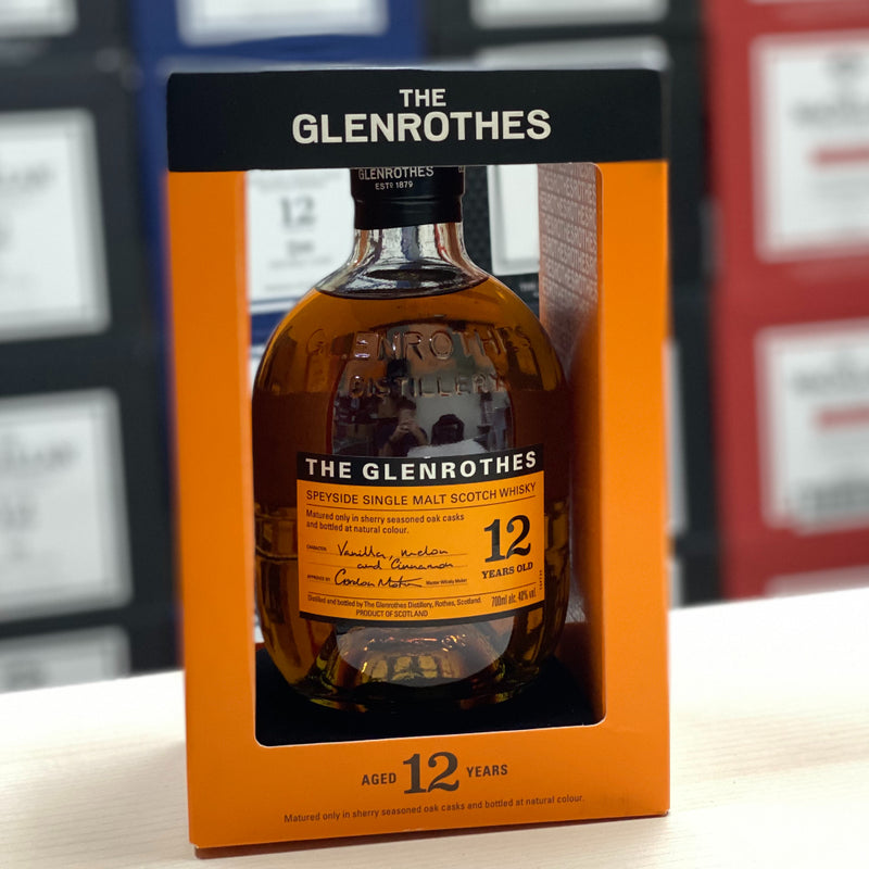 現貨｜The Glenrothes - 格蘭路思 12 Years Old Speyside Single Malt Scotch Whisky (700ml)【約2-3個工作日內寄出】