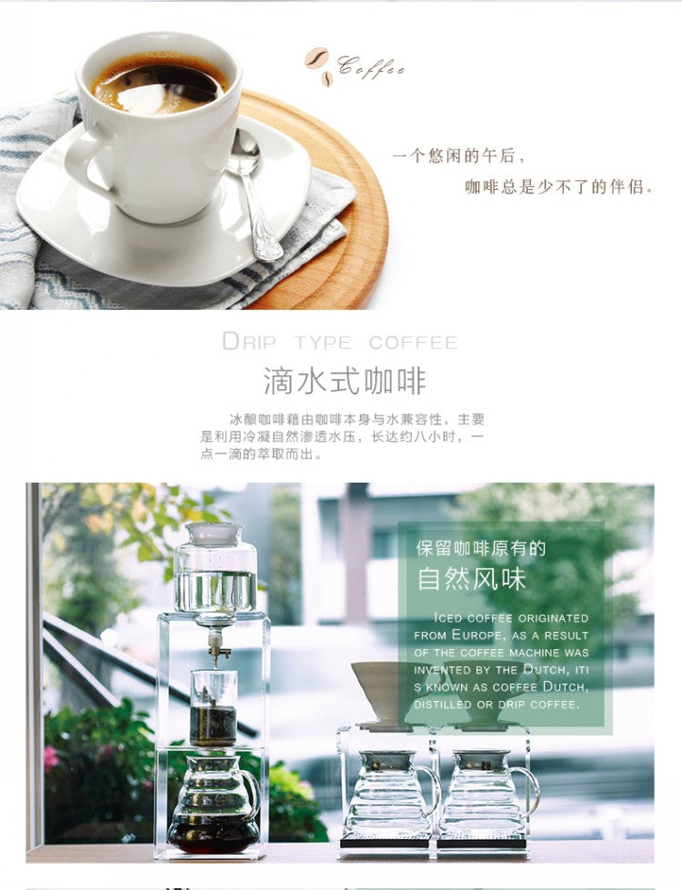 (預訂｜全港免運) HARIO 壓克力架 水滴式冰滴咖啡壺 Water Dripper (約2-6杯) WDC-6【約10-15個工作日內寄出】 - Premium Mall HK