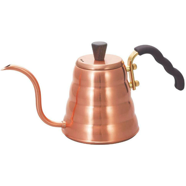 (預訂｜全港免運) HARIO V60 Copper系列 純銅細口咖啡手沖壺 Drip Kettle VKBN-90CP (700ml)【約10-15個工作日內寄出】 - Premium Mall HK