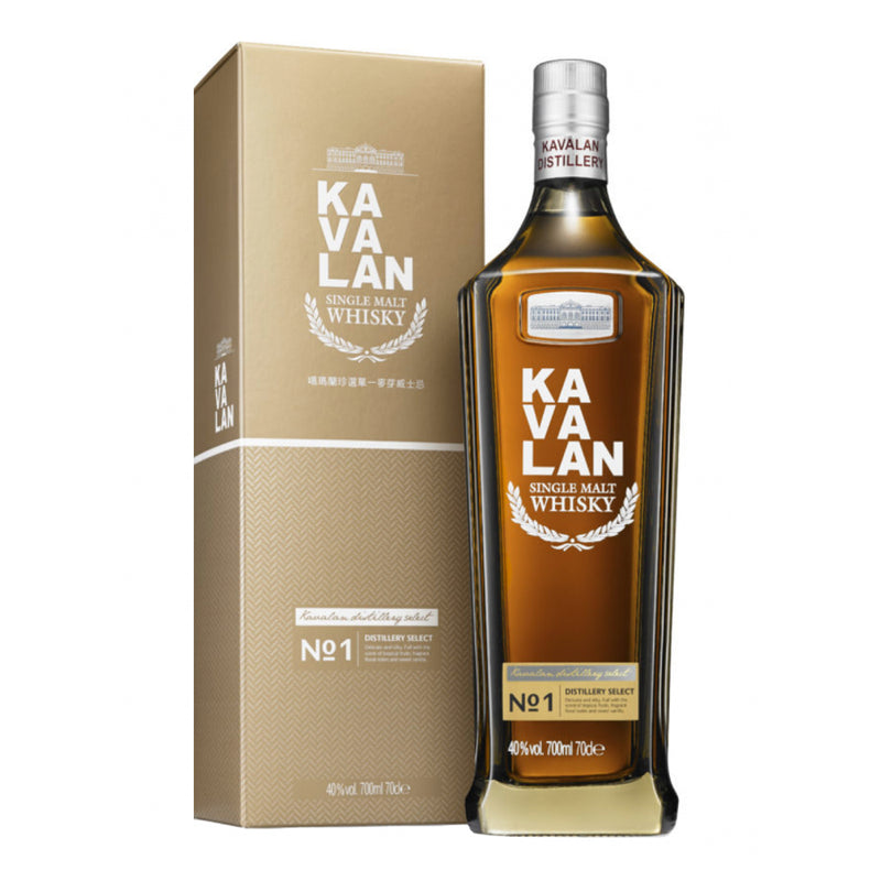 現貨｜KAVALAN - 珍選No.1 Distillery Select No.1 Single Malt Whisky (700ml)【約2-3個工作日內寄出】