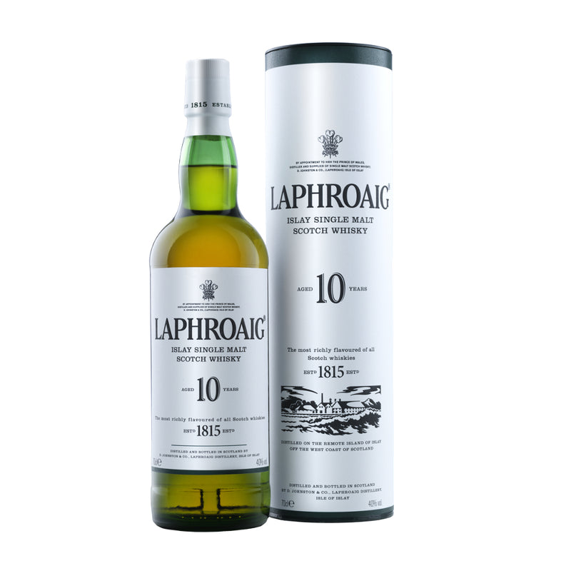 LAPHROAIG - Aged 10 Years Islay Single Malt Scotch Whisky (700ml) [Shipped within about 2-3 working days]