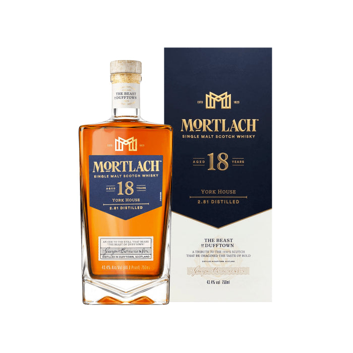 現貨｜Mortlach - Aged 18 Years Single Malt Scotch Whisky 2.81 Distilled (750ml)【約2-3個工作日內寄出】