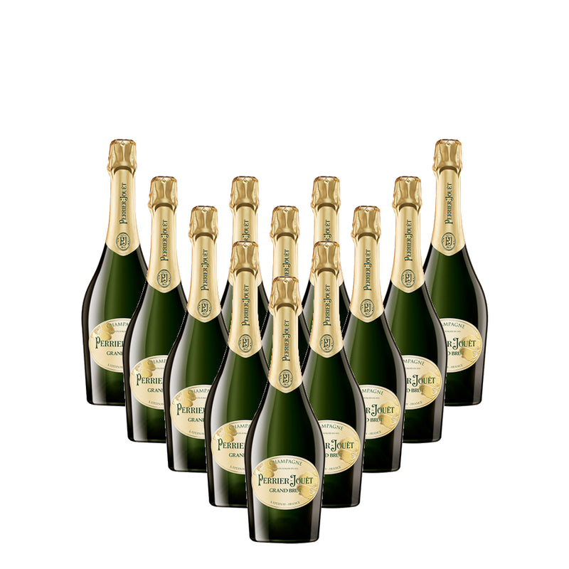 Perrier Jouet - 12 x Grand Brut Grand Champagne (without gift box, 75cl/750ml) [Original box store pick-up discount|please inquire before ordering]
