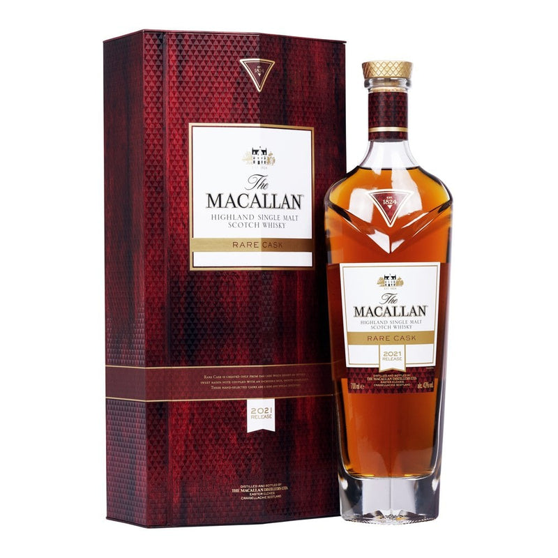 現貨｜The MACALLAN - 麥卡倫 RARE CASK Highland Single Malt Scotch Whisky 2021 Release (700ml)【下單後1-2個工作日內寄出】