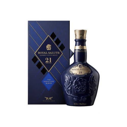 In stock|Royal Salute - Royal Salute The Signature Blend 21 Years Old Blended Scotch Whisky (700ml) [about 2-3 working days to ship]