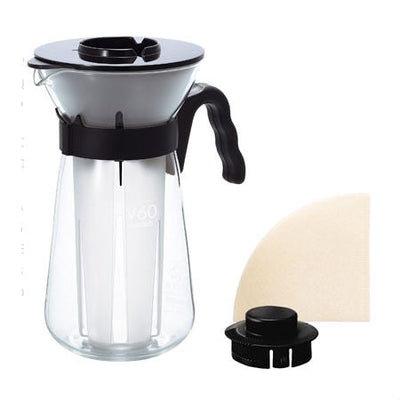 (預訂｜全港免運) HARIO V60 冰冷咖啡 咖啡壺套裝 V60 Ice-coffee Maker (2-4杯) VIC-02B【約10-15個工作日內寄出】 - Premium Mall HK